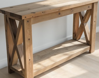 Planos de mesa de consola: instrucciones paso a paso (PDF)