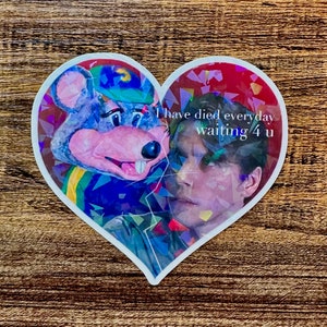 Jerma985 and Charles Holographic Sticker