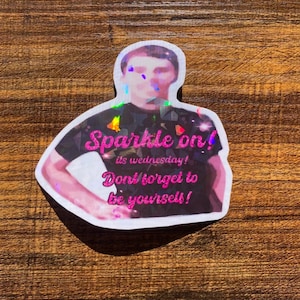 Jerma985 Sparkle On! Holographic Sticker