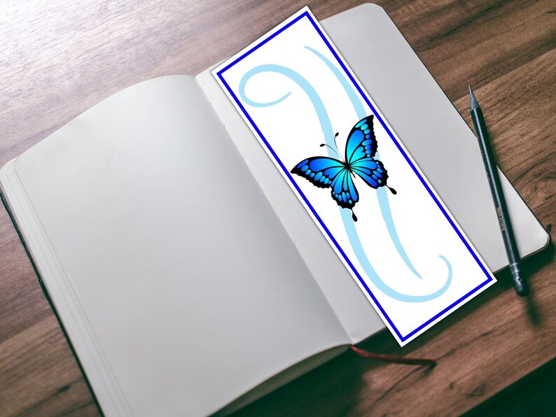 Monarch Butterfly Bookmark Printable, Pretty Butterfly Bookmarks