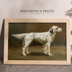 pet art, pet painting, pet portrait, pet lover gift, dog lover, dog portrait, dog painting, downloadable art, printable wall art, vintage art prints, cat art print, vintage painting, English setter