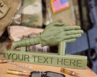 Knife Hand Letter Opener: Military Veteran Gift