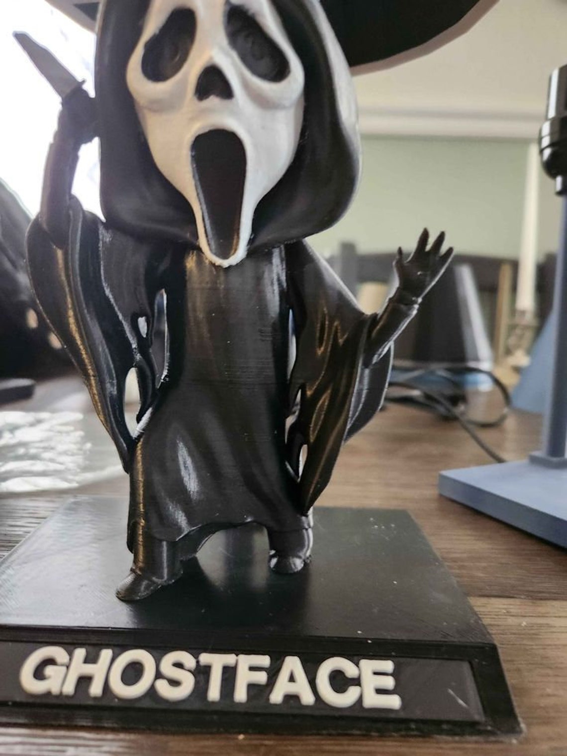 3D PRINTED GHOSTFACE LAMP Etsy