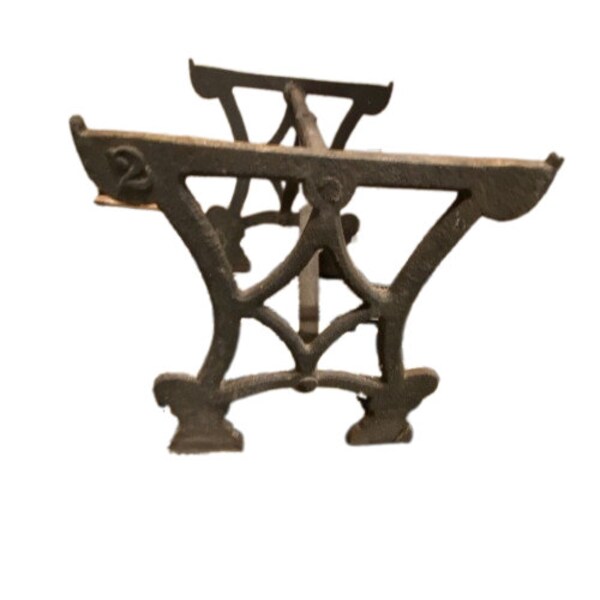 Vintage Cast Iron Table Base Etsy