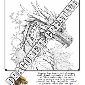 Mythological Beasts | Coloring Book | Printable Adult Kids Colouring ...