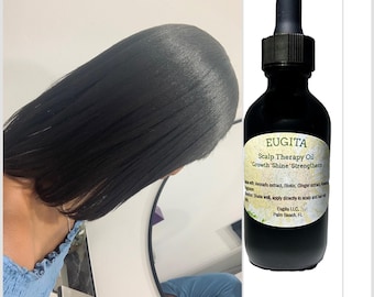 Aceite terapéutico para el cuero cabelludo