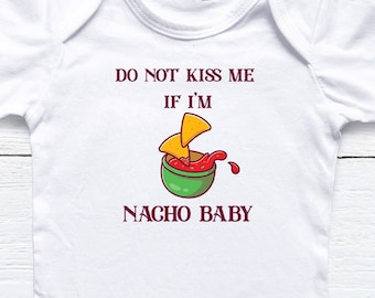 Nacho Baby Onesie | Cute Cotton Rib Short Sleeve Onesie®