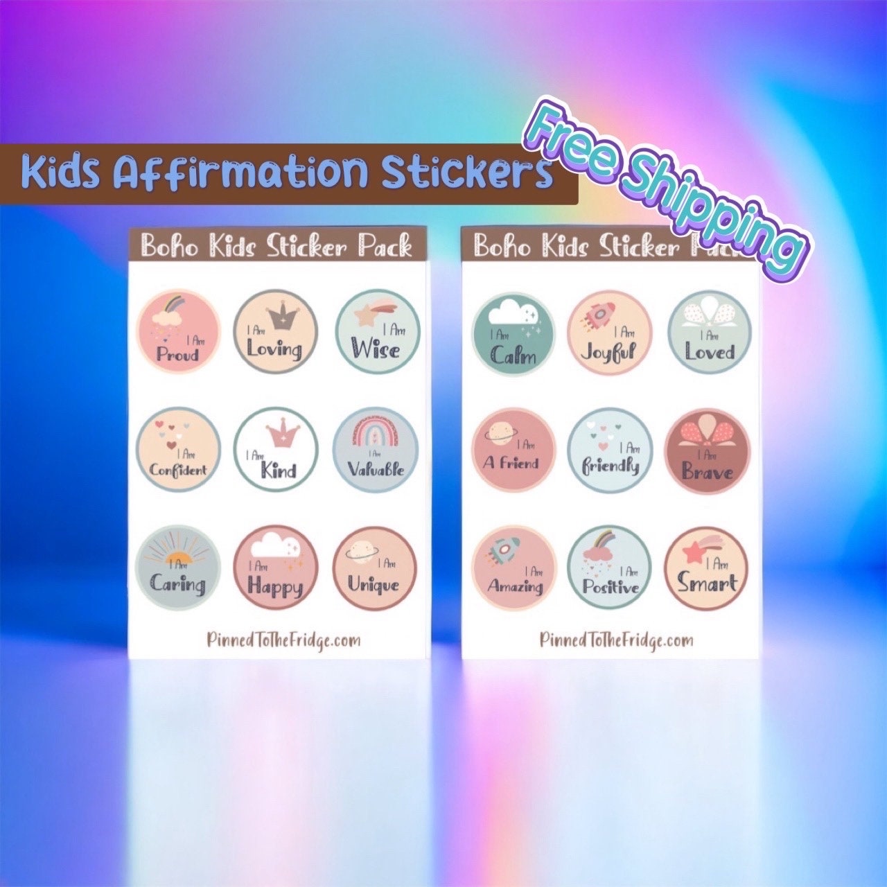 Affirmations for Kids, Mini Stickers, Afirmation Stickers for Kids, Se –  Splendiddesignsstore