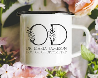 Custom Doctor of Optometry Graduation Gift Personalized OD Degree Mug Graduation Gift for New Optometrist Optometry School Student gift idea