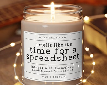 Funny spreadsheet gift, Excel spreadsheet gift, Goodbye gift for coworker, Excel gifts, Spreadsheet humor, Accountant gift,Data analyst gift