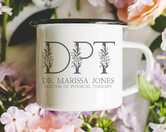 Custom Doctor of Physical Therapy Graduation Gift Personalized Physical Therapist Mug Graduation Gift for DPT Student DPT Graduation Party