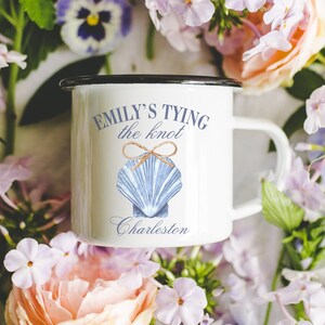 Last Toast on the Coast Bachelorette Party Mug Personalized Coastal Grandma Bach Party Favors Bride To Be Custom Decor Nautical Bridal Party
