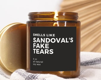 Vela de lágrimas de Sandoval, presente da equipe Ariana, presente da cultura pop, vela Vanderpump Rules, presente para melhor amigo, presente para namorada, tendências