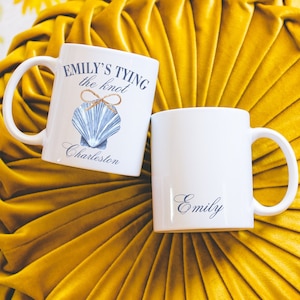 Last Toast on the Coast Bachelorette Party Mug Personalized Coastal Grandma Bach Party Favors Bride To Be Custom Decor Nautical Bridal Party