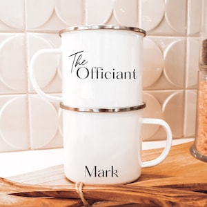 Custom Officiant gift, Personalized Officiant proposal gifts,Custom Officiant mug, Officiant proposal card, Officiant gift for men women