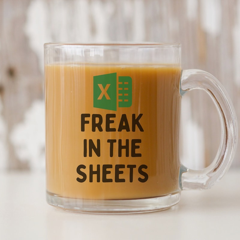 Freak in the Sheets Excel Mug Etsy