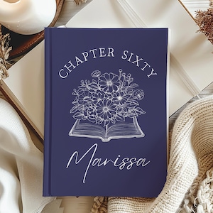 Capítulo sesenta Diario personalizado Regalos para el sexagésimo cumpleaños Libro personalizado para el 60.º cumpleaños Cartas Nuevo capítulo Regalo de cumpleaños para un amigo Libro de visitas