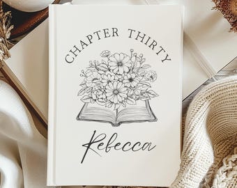 Chapter Thirty Custom Journal Thirtieth Birthday Gifts Personalized 30th Birthday Book Letters In My 30s Era Friend Birthday Gift for Her