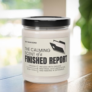 Funny School Psychologist Candle School Psychology Gifts for School Psych Appreciation Week Psychologist Candle End of School Year Thank You