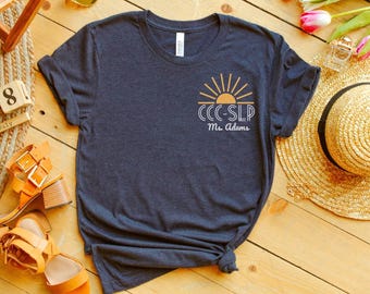 Camisa CCC-SLP, regalo SLP, camisa de patólogo del habla y lenguaje, regalo de terapeuta del habla, camisa slpa, camisa de terapeuta del habla, regalo de graduación slp