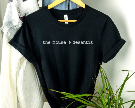 Anti-Ron Desantis Shirt, Don&#39;t say Desantis, I&#39;m with the mouse, Florida politics, Say Gay, Read Banned Books, Vote Blue, Local elections