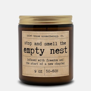 Presentljus för ett tomt bo, Tomt bo-klubb, Present till föräldrar, Present till mamma och pappa som vill ha ett tomt hus, Presenter till pensionären, Present till att gå på universitetet bild 3