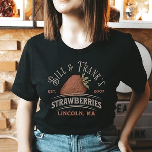 Bill and Frank Strawberry Shirt, TLOU Shirt, Strawberries Shirt, The Last Of Us Gift, Bill and Frank Fan Tee, Gamer Shirt, TLOU Unisex Tee image 5