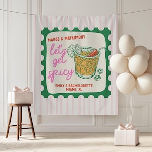 Pikantne Margs i Małżeństwo Bachelorette Party Photo Background Personalizowany Margarita Tapestry Baner Bach Party Dekoracja Margs i Małżeństwa zdjęcie 4