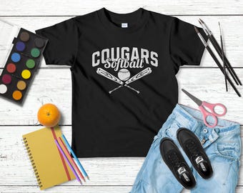 Softbal-honkbalteam-shirts voor kinderen, gepersonaliseerde honkbaltrui voor kinderen, aangepaste softbal-shirts, bijpassende shirts voor sportteams, groepsshirts