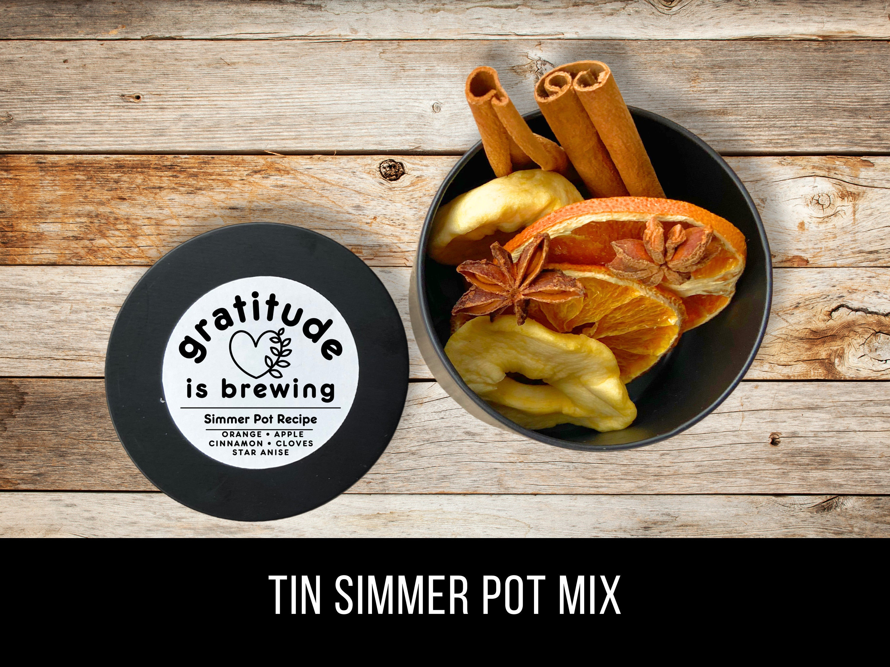 Thank You Simmer Pot Mix Starter Kit Gift Box Stovetop Potpourri