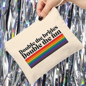 Lesbian Bachelorette Party bags, Lesbian bride wedding gift, Lesbian bachelorette party decorations, LGBTQ+ Bachelorette Party favors
