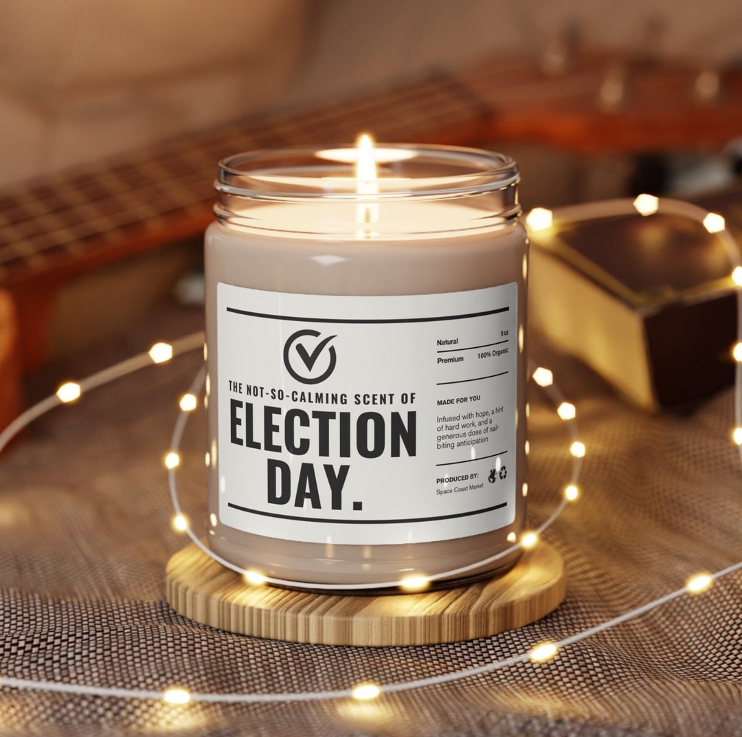 Funny Election Day Candle 2024 Election Gifts Office Decor Etsy UK