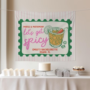 Pikantne Margs i Małżeństwo Bachelorette Party Photo Background Personalizowany Margarita Tapestry Baner Bach Party Dekoracja Margs i Małżeństwa zdjęcie 3