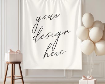 Custom Tapestry Banner Verjaardagsfeestje Babyshower Afstudeerfeest Vrijgezellenfeest Vrijgezellenfeest Gepersonaliseerde Fotoachtergrond