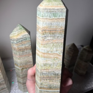 RARE XXL Caribbean Calcite towers