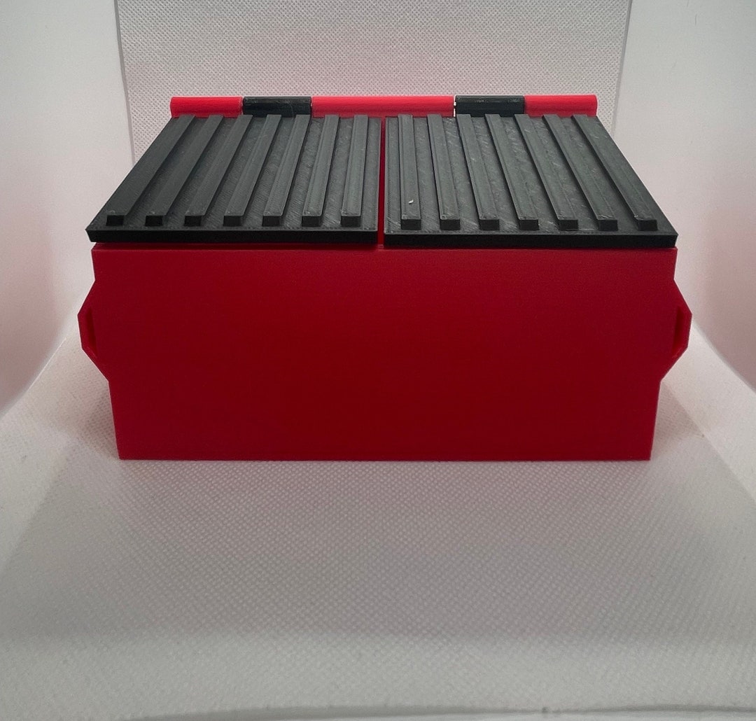 Desk Dumpster/ Desktop Organizer/ Small Item Storage/ Qtip Etsy