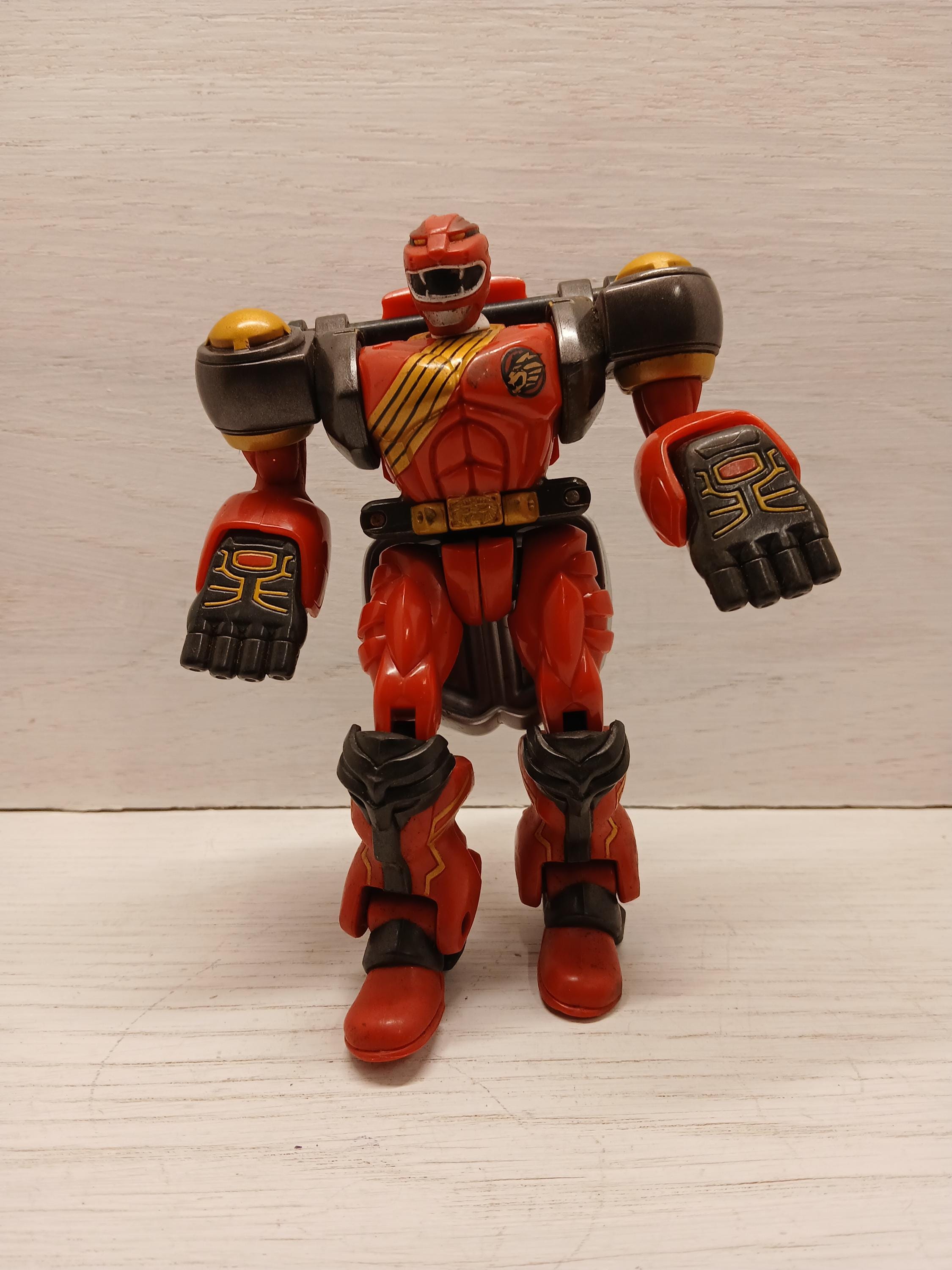 Power Rangers Wild Force - Megazord + Rhino - Bandai 2002 - Occasion Boîte
