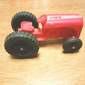 Vintage Hubley Plastic Toy Tractor