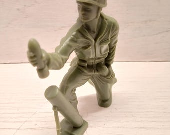 Tim Mee, soldado del ejército, operador de mortero