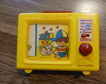 Vintage 1997 Shelcore Wind-up Moving Picture 