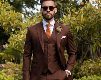 3ピース ヘリンボーンスーツ／モカブラウン（ハット別売） 楽天市場】スーツセット 3ピーススーツ ビジネススーツ メンズ