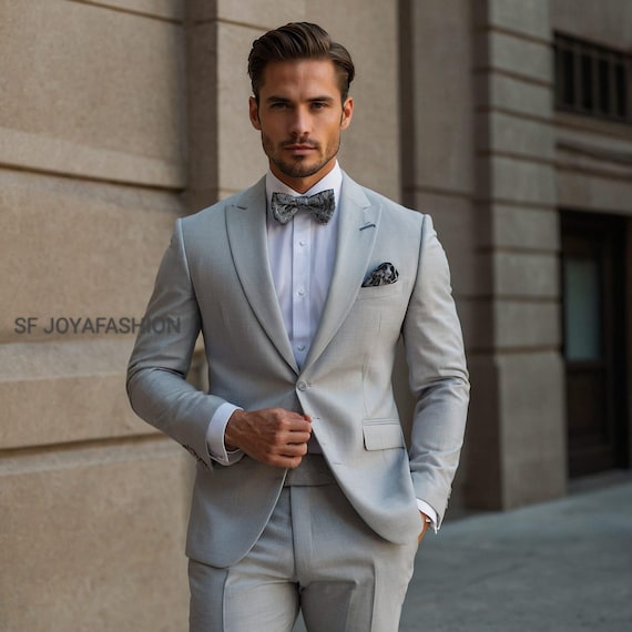 princess polly baby blue dress Hugo Men's Light Grey 3-Piece Suit with Navy Blue Check and Velvet Trims:  Buy Online main image 0