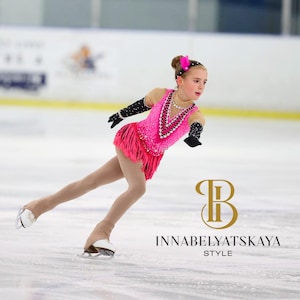 Pink Figure Skating Dress - Etsy Pink Figure Skating Dress - Etsy