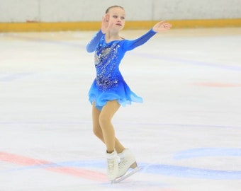 Creación de vestidos de patinaje sobre hielo personalizados, diseño personal especial, confección de vestidos de patinaje sobre hielo personalizados, asesoramiento y ayuda sobre sastrería individual