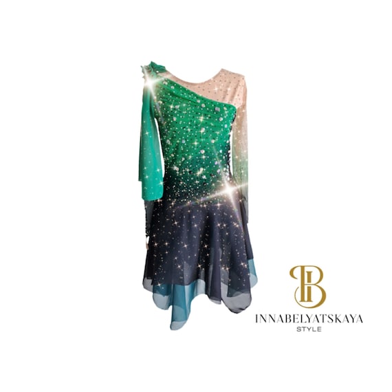 NEW From Green to Black ''capriccio" Ice Skating Dress,adult Skating Dress,green Figure Skate Dress,black Ice Skating Dress,new Custom Skate - Etsy New Zealand NEW From Green to Black ''capriccio" Ice Skating Dress,adult Skating Dress,green Figure Skate Dress,black Ice Skating Dress,new Custom Skate - Etsy New Zealand