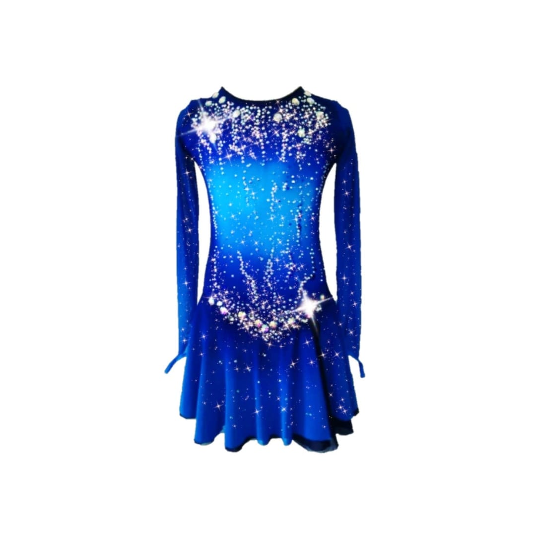 NEW Figure Skating Dress harmonyblue Ice Skate Etsy