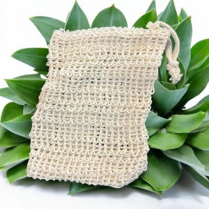 Sisal Soap Pouch