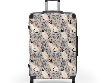 Japandi Siamese Cat Suitcase