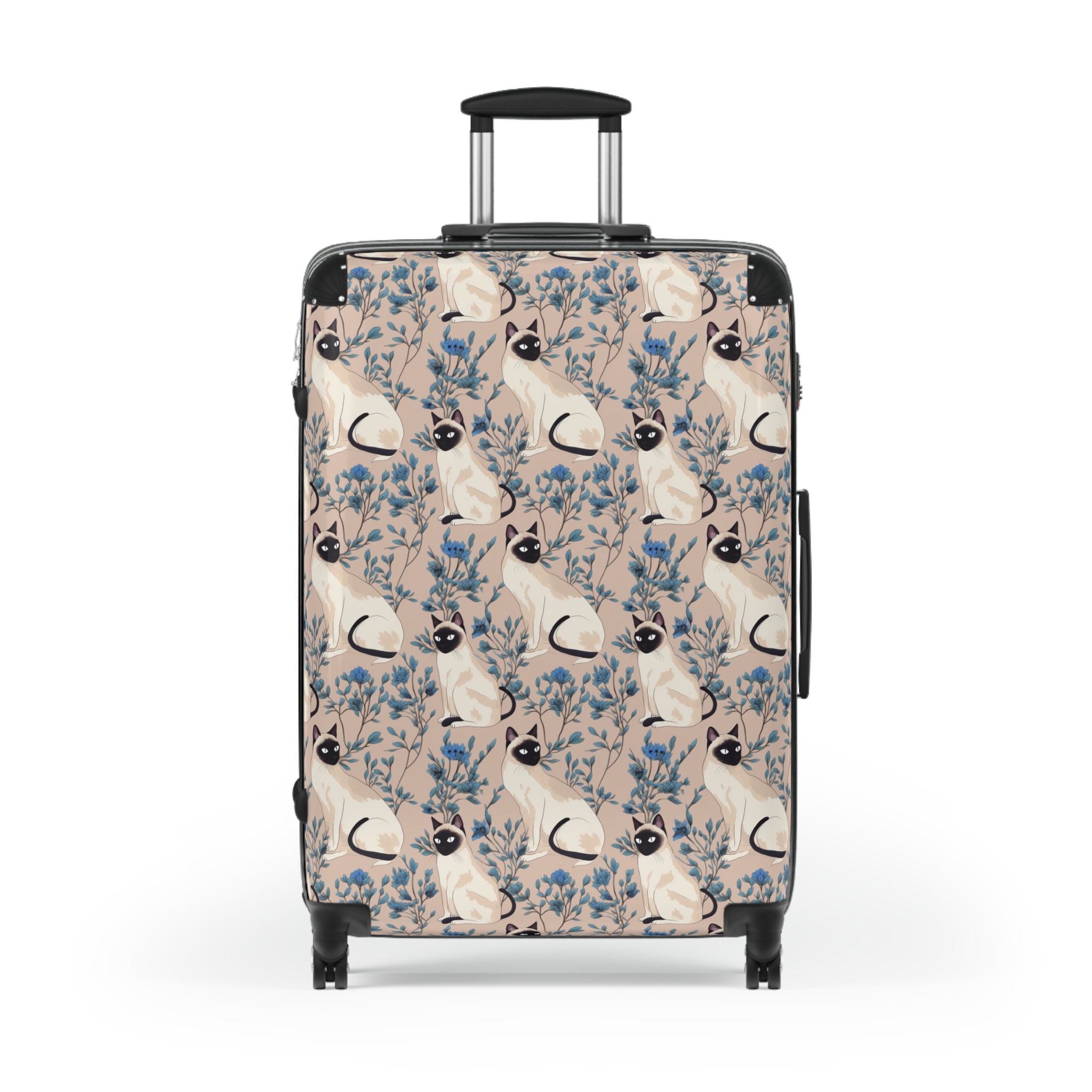 Japandi Siamese Cat Suitcase