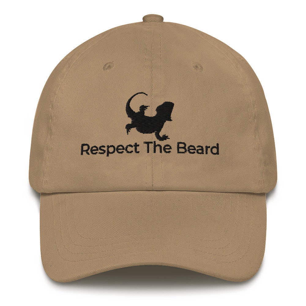Bearded Dragon Hat Respect the Beard Perfect Gift for the Etsy